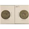 Image 1 : 1930 & 1947 SILVER PANAMA 1/4 BALBOAS .3616 OZ OF
