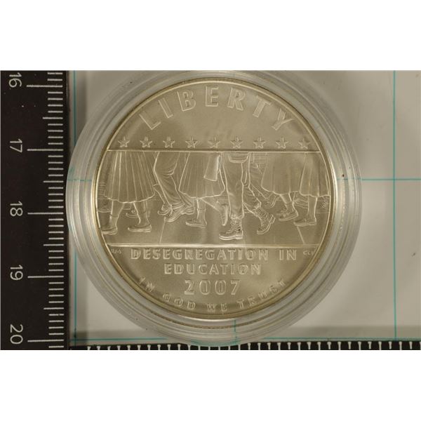 2007-P US UNC SILVER DOLLAR DESEGREGATION IN