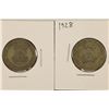 Image 1 : 1927 & 1928 GREAT BRITAIN SILVER 1 SHILLING