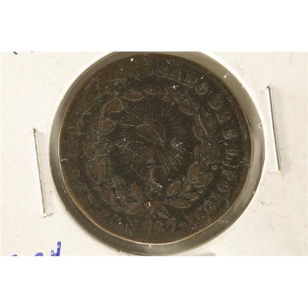 1867 MEXICO 1/4 REAL