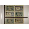 Image 2 : 6-1917 GERMAN 5 MARK BILLS: 2 HAVE SMALL TEARS