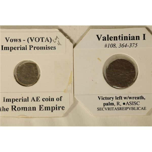 VOW (VOTA) IMPERIAL PROMISES ANCIENT COIN AND