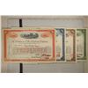 Image 3 : 4 ASSORTED VINTAGE RAILROAD STOCK CERTIFICATES