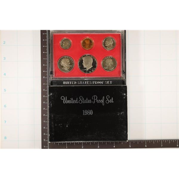 1980 US PROOF SET (WITH BOX)