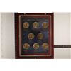 2010-P & D 8 COIN PRESIDENTIAL DOLLAR SET ALL BU
