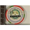 Image 1 : $5 ALYSTRA CASINO CHIP. HENDERSON, NEVADA