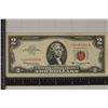 Image 1 : 1963 US $2 STAR NOTE RED SEAL CRISP