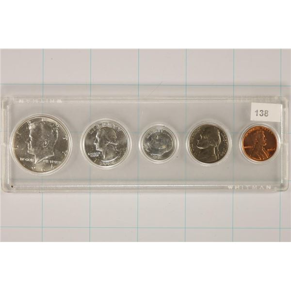 1964 US SILVER PROOF SET IN WHITMAN PLASTIC CASE