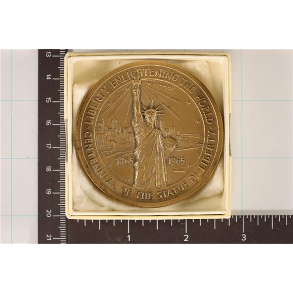 MEDALLIC ART COMPANY 2 1/2  FOUR OZ. BRONZE MEDAL