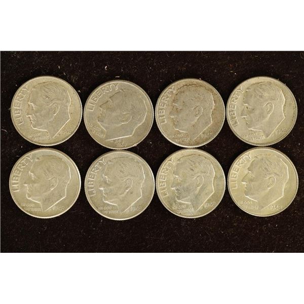 8-1948 SILVER ROOSEVELT DIMES