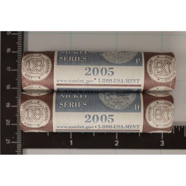 2005-P & D SOLID DATE WESTWARD JOURNEY NICKELS BU