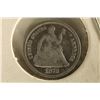 Image 1 : 1872 SEATED LIBERTY HALF DIME WATCH FOR OUR NEXT