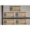 Image 1 : 5-1960 GUINEE 100 FRANC CU BILLS WITH CONSECUTIVE