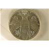 Image 2 : 1930 GREECE SILVER 30 DRACHMAI (BU) .3222 OZ. ASW