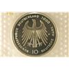 Image 2 : 2000-G GERMAN SILVER 10 MARK (BU) .461 OZ. ASW