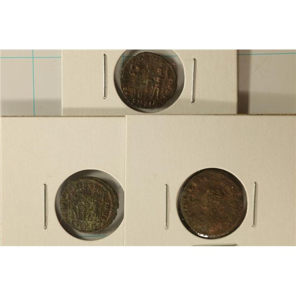 3 ROMAN ANCIENT COINS