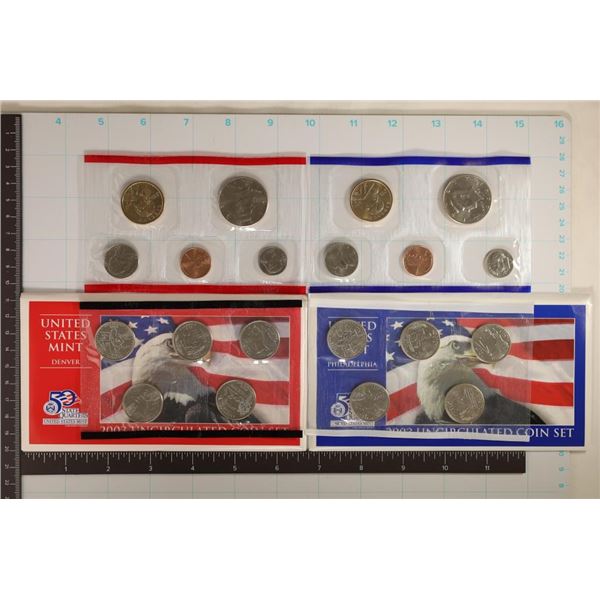 2003 US MINT SET (UNC) P/D (WITH ENVELOPE)