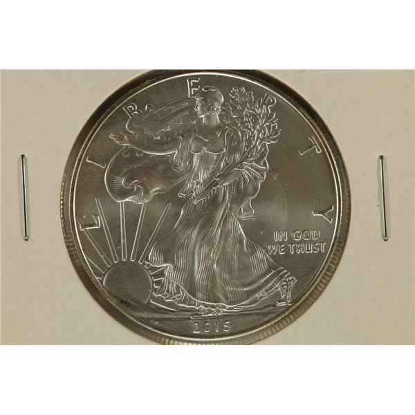 2015 AMERICAN SILVER EAGLE BRILLIANT UNC