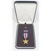 Image 1 : #3 AMERICAN SILVER STAR MEDAL AWARD IN CASE
