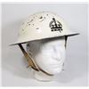 Image 1 : #4 WW2 CANADIAN POLICE BRODIE HELMET TOMMY GSW