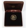 Image 3 : #23 CANADIAN 1/4 OZ GOLD 100 DOLLARS COIN  1976