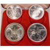 Image 2 : #24 CANADIAN 1976 MONTREAL OLYMPIC SILVER SERIES 1
