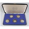 Image 1 : #33 GERMAN SILVER COIN SET OF 5 BUNDESKANZLER