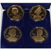 Image 2 : #34 STERLING SILVER W/ 22 GOLD PLATE ROYAL SALUTE