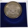 Image 2 : #35  GERMAN SILVER COIN WORLD CUP SOCCER 1974