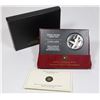 Image 1 : #41 CANADA SILVER $5 COIN PROOF ALBERTA 1905-2005