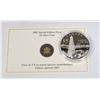 Image 2 : #41 CANADA SILVER $5 COIN PROOF ALBERTA 1905-2005