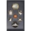 Image 2 : #76 1987 CANADIAN $1 DOLLAR SILVER COIN SET DOUBLE