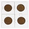Image 1 : #122 GREAT BRITAIN ONE PENNY LOT OF 4 1915 1920