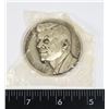 Image 1 : #145 JFK INAUGURATED JANUARY 20TH 1961 LARGE MEDAL