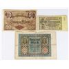 Image 1 : #158 GERMAN LOT OF 3 MARK NOTES 1914 1920 1934