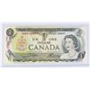 Image 1 : #164 1973 CANADIAN $1 PAPER MONEY NOTE QEII