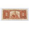Image 2 : #165  1937 CANADIAN $2 TWO DOLLAR PAPER MONEY