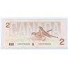 Image 2 : #166 1986 CANADIAN $2 TWO DOLLAR PAPER MONEY NOTE