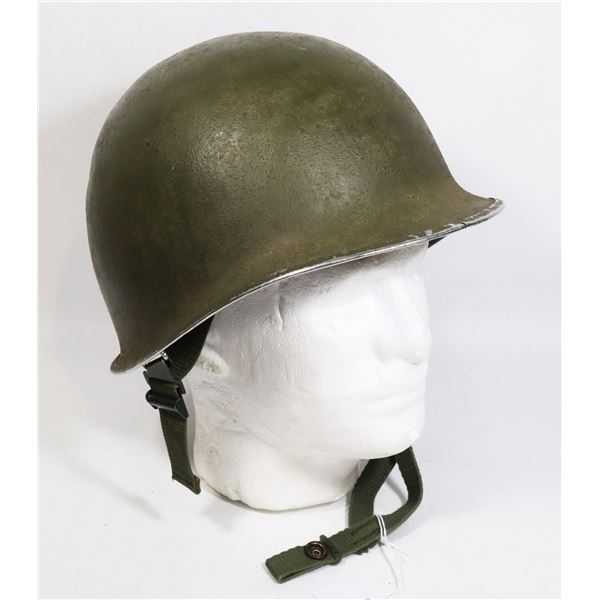 #172 KOREAN WAR/VIETNAM FIXED BALE M1 HELMET