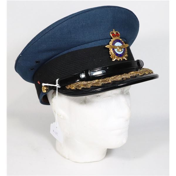 #180 1988 ROYAL CANADIAN AIR FORCE RCAF PEAKED CAP