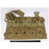 Image 1 : #210 WW1 US ARMY 1918 GRENADE BANDOLIER POUCH