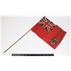 Image 1 : #225 WW2 RED ENSIGN SMALL FLAG ON STICK CANADIAN