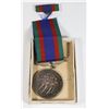 Image 1 : #236 WW2 CANADIAN VOLUNTEER SERVICE MEDAL SILVER