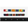 Image 1 : #251 WW1 WW2 CANADIAN MEDAL RIBBON BARS SET