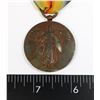 Image 2 : #256 WW1 AMERICA USA MILITARY VICTORY MEDAL 1919