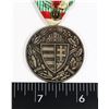 Image 3 : #289 WW1 HUNGARY 1914 -18 WAR COMBATANTS MEDAL