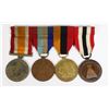 Image 1 : #303 ARMED FORCES OF NIGERIA MEDAL SET INCLUDING