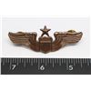 Image 1 : #335 WW2 SENIOR PILOTS BADGE USAF UNITED STATES