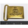 Image 1 : #342 ROYAL CANADIAN ARTILLERY BRASS BELT BUCKLE