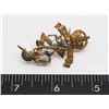 Image 1 : #344 OFFICERS  RCEME WW2 CAP BADGE ROYAL CANADIAN